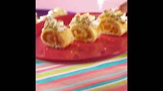 Confetti Crepes rolls