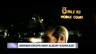 Eminem drops surprise album 'Kamikaze' at midnight