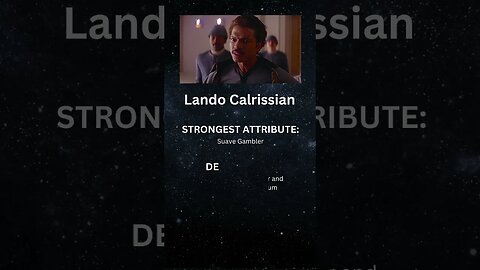 Star Wars Character Spotlight: Lando Calrissian #shorts