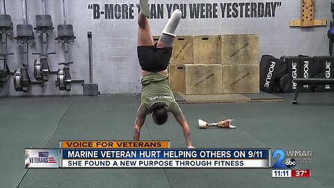 Marine veteran hurt helping others on 9/11 finds new purpose
