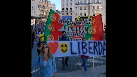 הפגנה בפורטוגל לא תראו בערוצי המיינסטרים