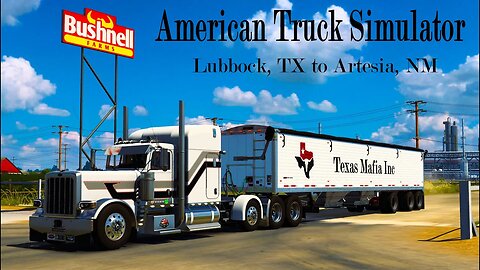 ATS 1.46 - Pizzster 389 and Timpte Super Hopper - MattVTYard's Lubbock Farm - Slav Jerry's 3406E