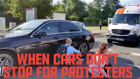 When Cars Don't Stop For Protesters