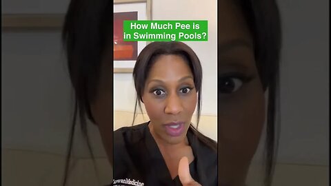 How Much Pee is in Swimming Pools? 🏊🏽‍♀️ #shorts