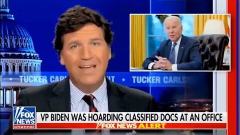 Biden caught having CLASSIFIED DOCUMENTS stashed away ,Tucker Carlson reports