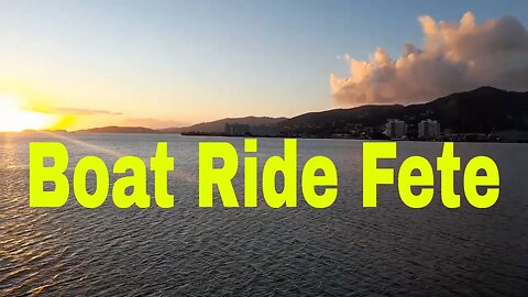 boat ride fete trinidad 2023
