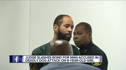 Bond reduced to $2K for dog owner charged with murder in mauling death of 9-year-old Detroit girl