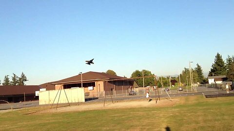 Nice High Alpha Landing with my StarMax BlitzRCWorks F-18 64mm EDF Jet