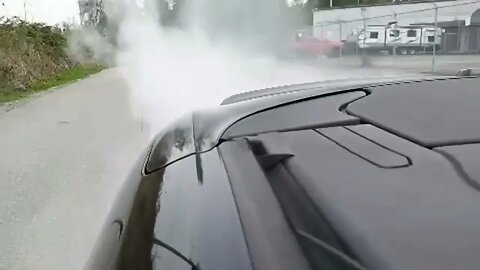 SLK 350 Burnout #mercedes #smallcars #slk350