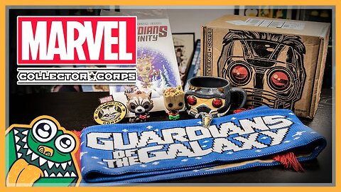 Marvel Collector Corps - Guardians of the Galaxy - December 2015 - Unboxing and Overview