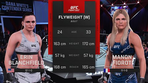 Erin Blanchfield Vs Manon Fiorot UFC Fight Night Women's Flyweight Prediction