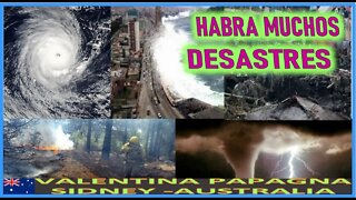 HABRA MUCHOS DESASTRES - MENSAJE DE EL ANGEL DEL SEÑOR A VALENTINA PAPAGNA
