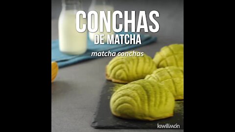 Matcha Green Tea Conchas