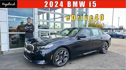 All-new 5 Series BMW 2024 with electric i5.
