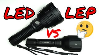 Convoy L8 vs Nextorch T20L: A High Power LED vs LEP Thrower Comparison