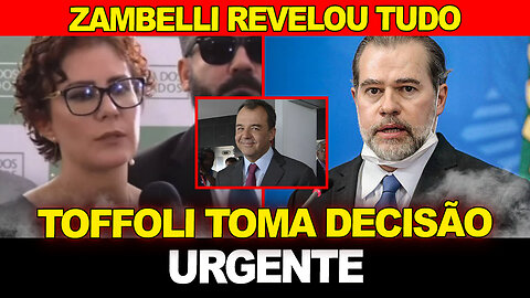 Carla Zambelli faz revelação urgente ao Brasil !! Toffoli toma decisão assustadora...