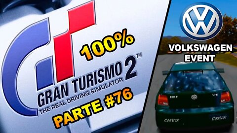 [PS1] - Gran Turismo 2 - [Parte 76] - Simulation Mode - Volkswagen Event - Golf Cup