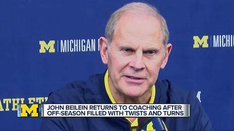 John Beilein back on the bench