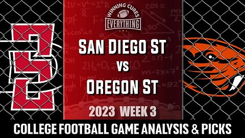 Oregon State vs San Diego State Picks & Prediction Against the Spread 2023 College Football Analysis