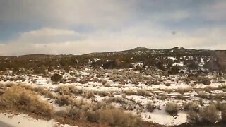 Amtrak Southwest Chief near Lamy, New Mexico