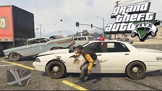 GTA 5 Police Pursuit Driving Police car Ultimate Simulator crazy chase #6