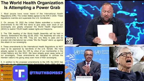 ALERT! "Pandemic Treaty to Give Global Medical Tyranny Control to UN"