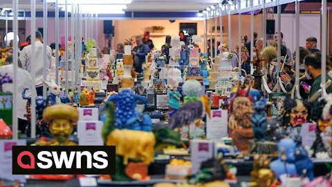 Incredible cakes showcased at the Cake International event