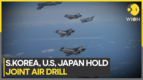 South Korea, US and Japan conduct first-ever-trilateral aerial exercise | WION