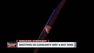 Shootings on Cleveland's West and East Sides
