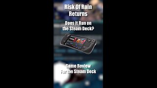 Risk Of Rain Returns on the Steam Deck