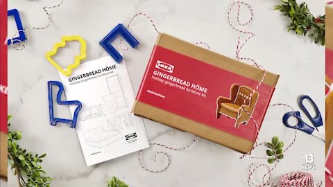 Ikea gingerbread furniture kit
