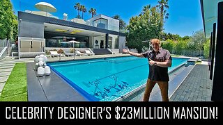 $23MILLION CELEBRITY DESIGNER'S BEVERLY HILLS MANSION