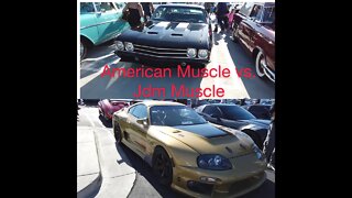 American Muscle vs. JDM Muscle