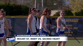 Mount St. Mary wins Monsignor Martin lacrosse title, advances to state semifinals