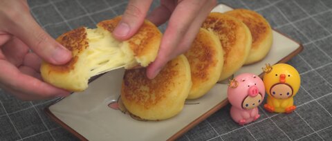 Potato Cheese Pancakes Korean