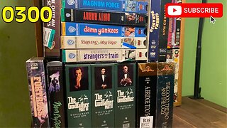 [0300] VHS HAUL FROM SAVERS AND HALF PRICED BOOKS - INSPECT [#VHS #haul #VHShaul]