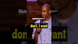 Dave Chappelle : 😮 is scared to eat this!! #shorts #davechappelle #comedy #wisdom