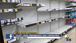 County urges preparedness amid Coronavirus
