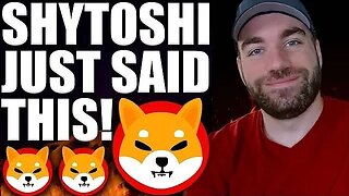 SHIBA INU - Shytoshi Just Said This! “You LEAKED It?!”