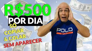 COMO GANHAR DE R$200 A R$500 TODOS OS DIAS NO YOUTUBE | GANHE DINHEIRO ONLINE