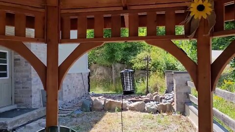 Mama Bear and 3 Cubs by our Gazebo