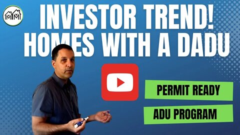Investor Trend! Home with DADU