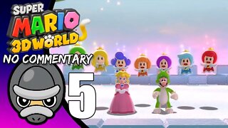 Part 5 FINALE // [No Commentary] Super Mario 3D World - Switch Gameplay