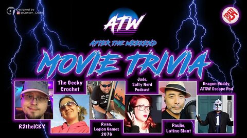 Movie Monday Trivia - Special Guests Jude - SNP, Latino Slant, Dragon Buddy, & Legion Games 2076
