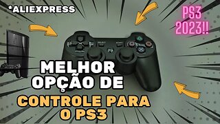 Melhor CONTROLE do PLAYSTATION 3 no ALIEXPRESS!!!