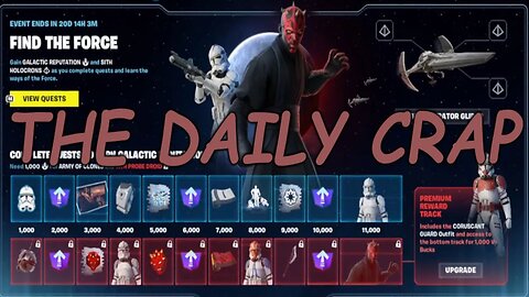 🏆💩The Daily Crap of the Fortnite Store for 5/3/2023.💩🏆Epic Monetizes A Battle Pass Star Wars Event.