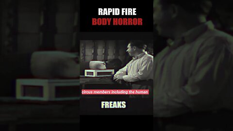 Rapid Fire BODY HORROR: Doctor Strange, Freaks, Frankenstein, body snatchers #horror #iceberg