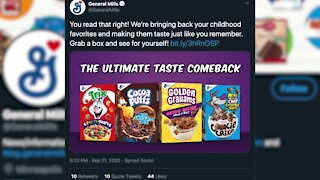 General Mills brings back 80's flavor for four cereals