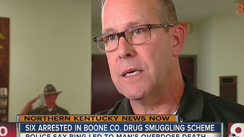 Six arrested in Boone County drug smuggling scheme