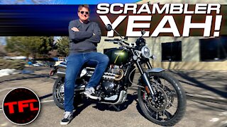 The 2021 Triumph Scrambler 1200 Is Way Too Much Because It Does This Like No Other Bike!